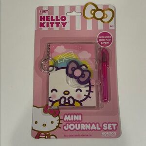 Hello Kitty Mini Journal Set Sanrio NWT